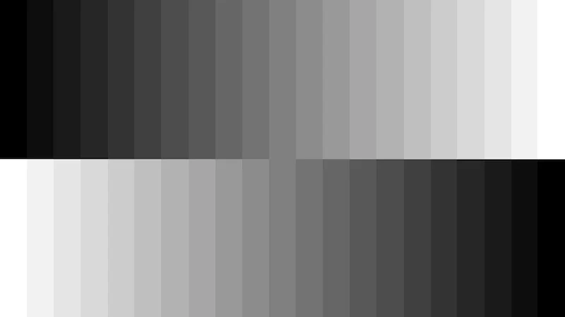 Grayscale color palette.