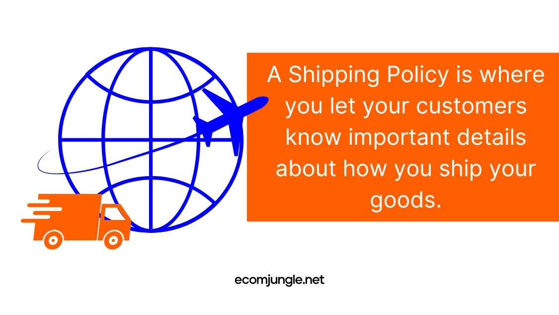 Website customer will be happy to know about shipping opportunities and clear and correct shipping policy.