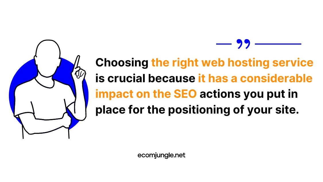 Web hosting can impact your website seo