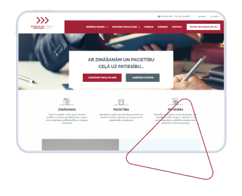 EAbirojs.lv - Atlācis un Partneri mājaslapas izveide