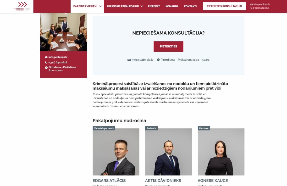 EAbirojs.lv - Aicinājums uz darbību