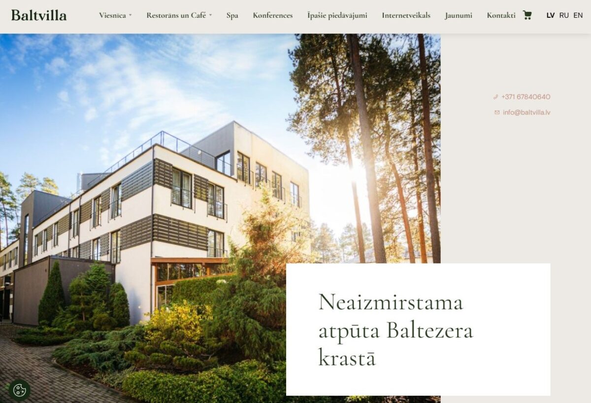 Baltvilla.lv - Sākums