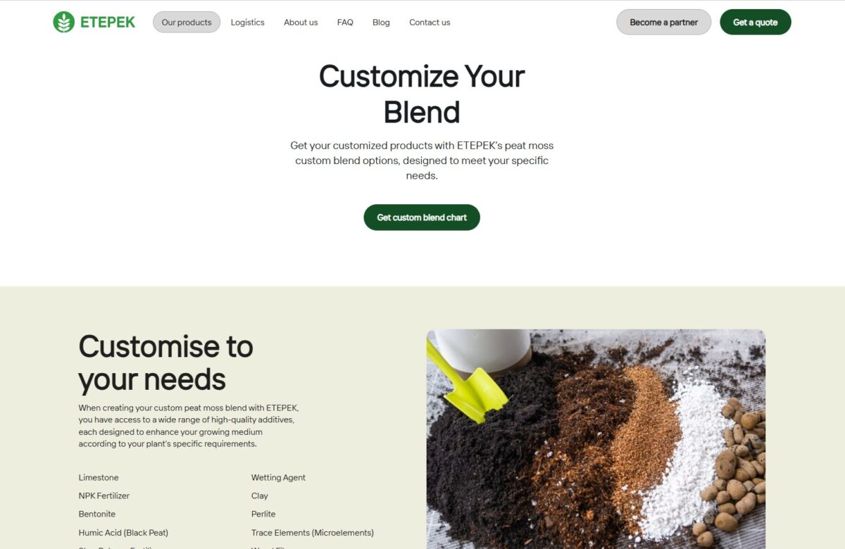 Etepek.com - pārdomātas CTA pogas