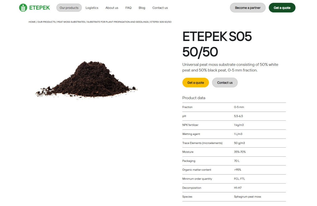 Etepek.com - produkta atvērums