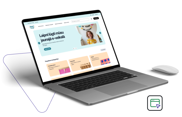 Smartandplay.com interneta veikala izveide