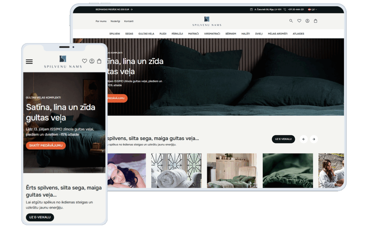 B2B un B2C risinājumi - eComStrive