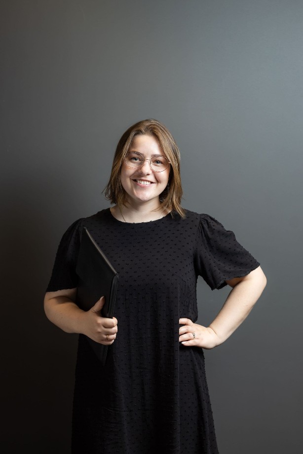 eComStrive web projektu vadītāja Beāte