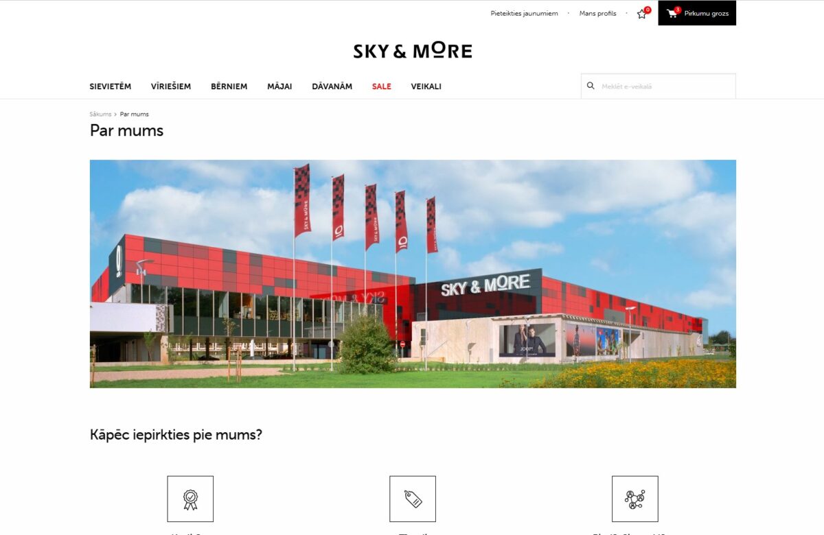 Skyandmore.lv - Par uzņēmumu