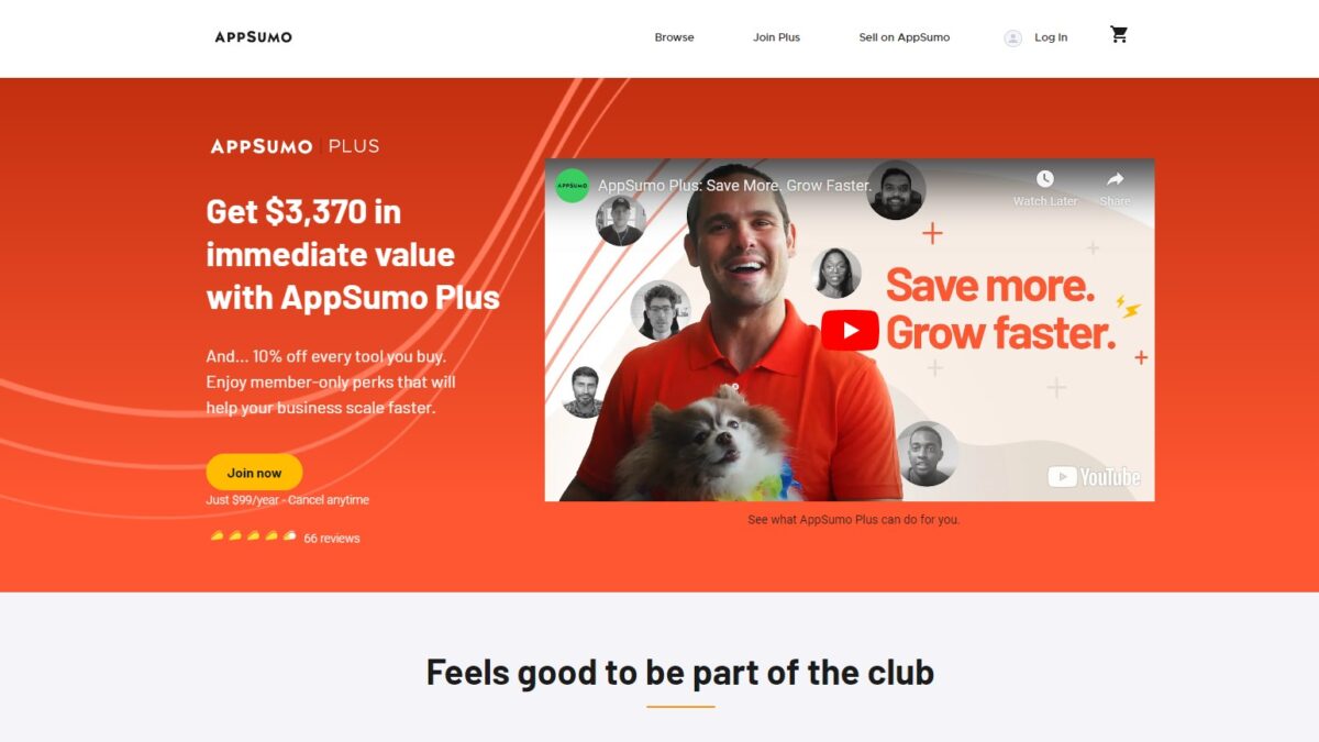 Membership product type example