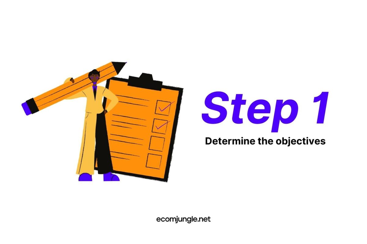 You need to determine the objectives and think of how you will use competitive analysis