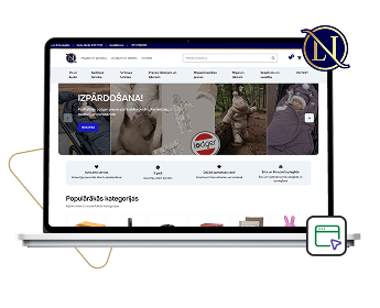 Leno.lv - e-komercijas platformas izveide