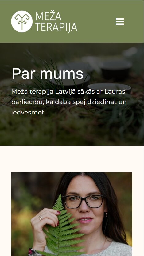 Par mums - Mezaterapija.lv - mobile