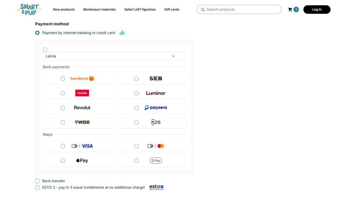 Show recognizable payment methods and logos to reduce checkout abandonment