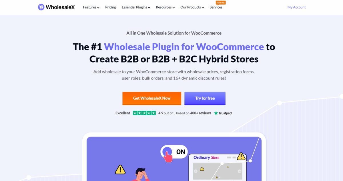 WholesaleX - Wholesale plugin for WooCommerce