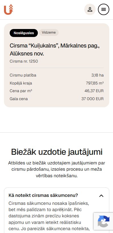 Uzvija.lv izsoles rezultāti