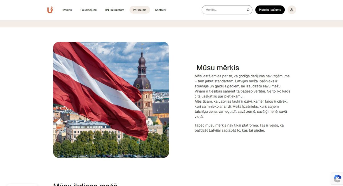 Uzvija.lv mērķi